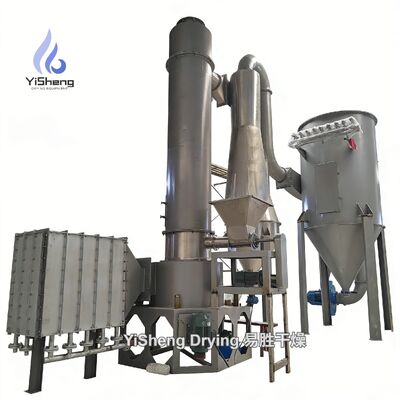 jakość Przemysłowa suszarka 1500 × 5400 mm 1600 kg/h do materiałów o wysokiej lepkości, automatyczna suszarka strumieniowa fabryka
